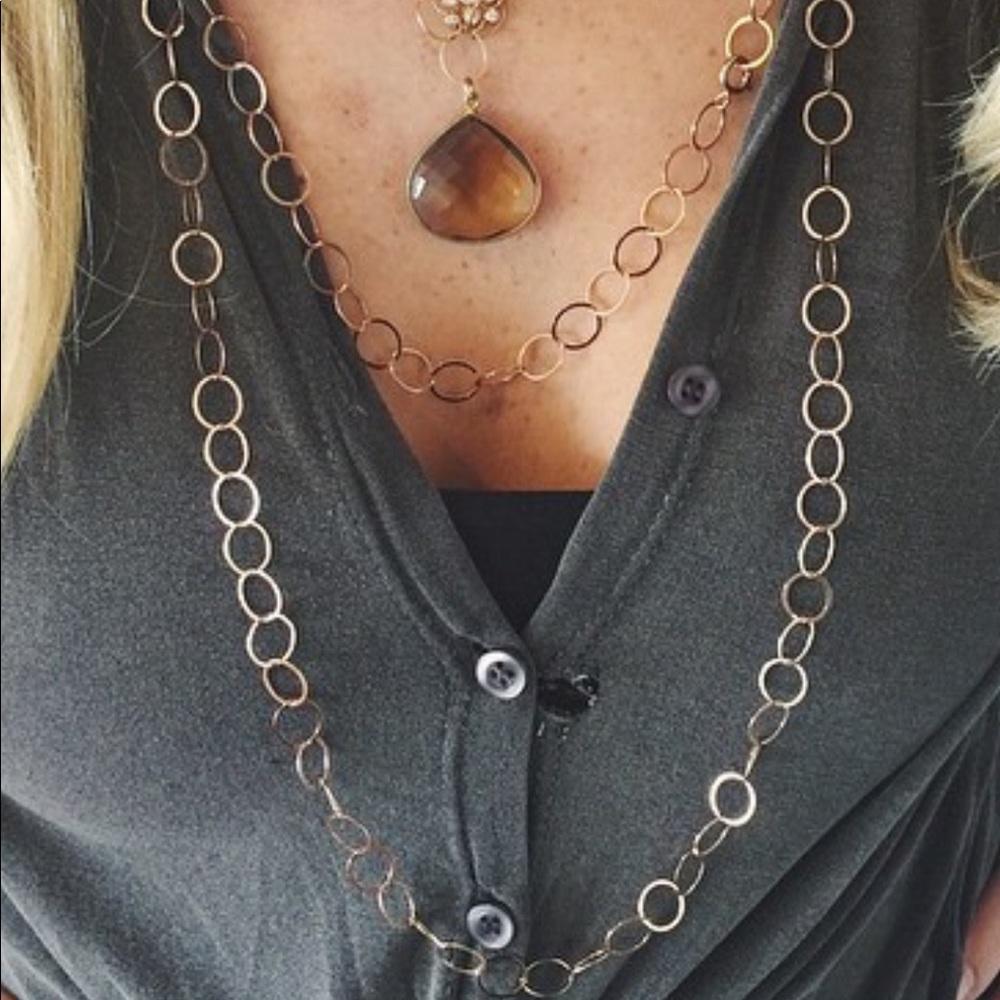 5' Sterling Silver Link Chain Necklace